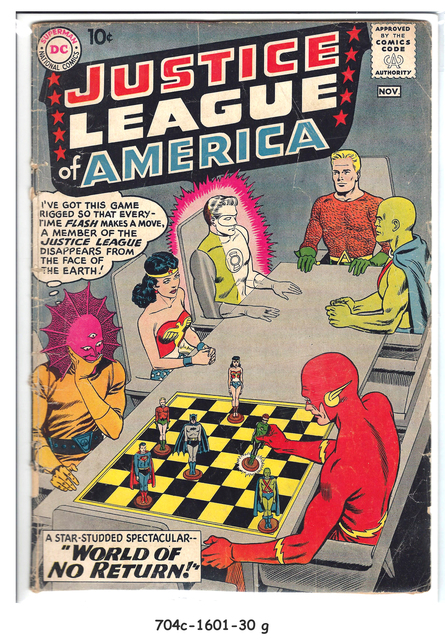 JUSTICE LEAGUE of AMERICA #001 © November 1960 DC Comics